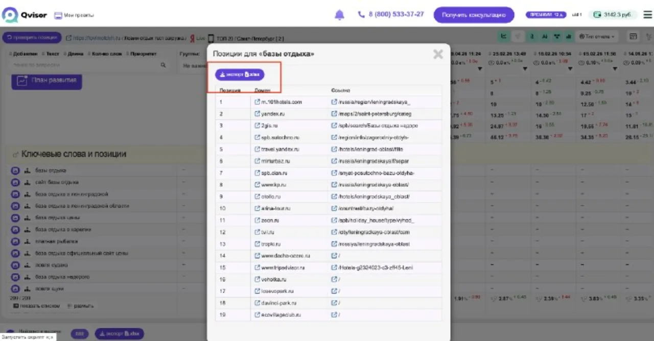 Конкуренты по конкретному запросу — иллюстрация 2