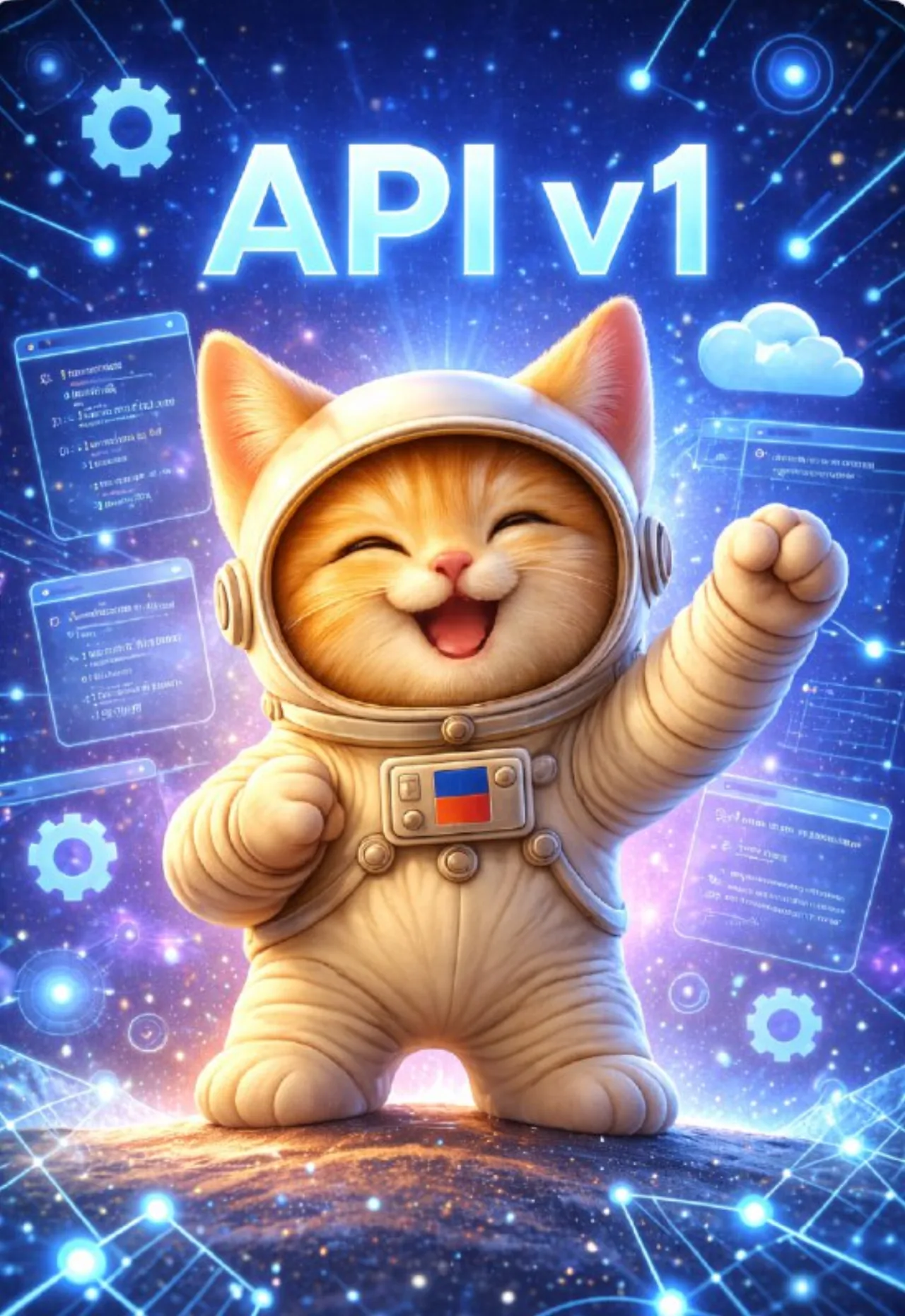Открыли API v1